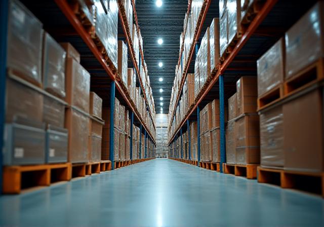 Modern storage racking system