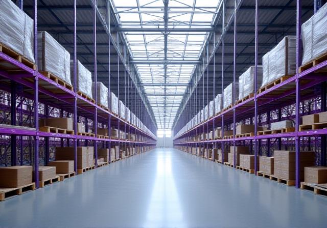 Interior of Astoria Warehouse facility